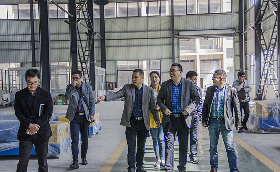 蓮都區(qū)副區(qū)長(zhǎng)俞麗威到我廠調(diào)研(圖1)